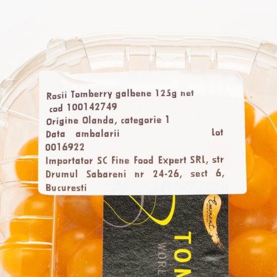 Roșii Tomberry galbene 125g