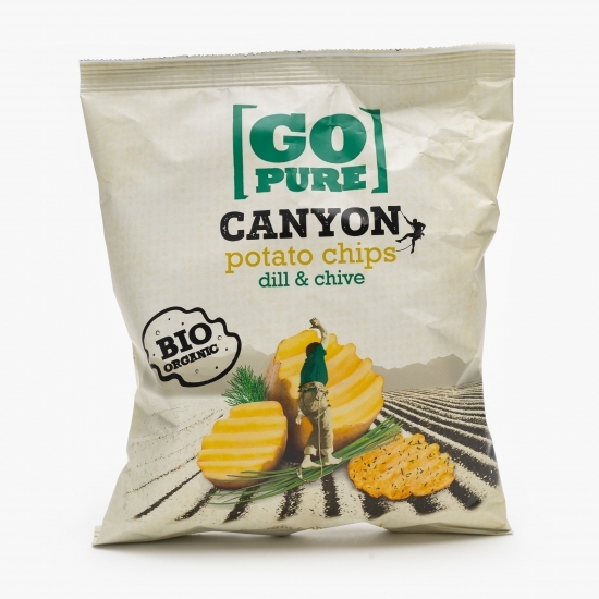 Chipsuri eco Canyon cu mărar și arpagic 125g