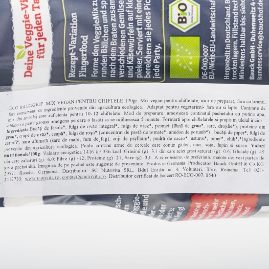 Mix eco pentru chiftele 170g