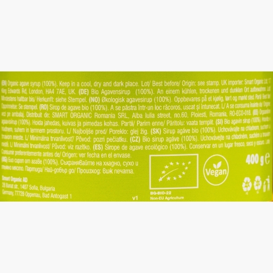 Sirop de agave eco 400g