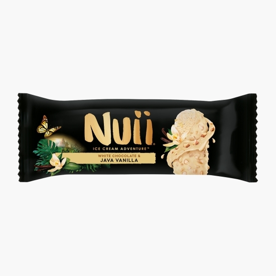 Înghețată cu vanilie Java și bucăți prăjite de migdale 90ml