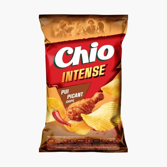Chipsuri cu gust de boia ardei iute și pui picant, Intense 130g