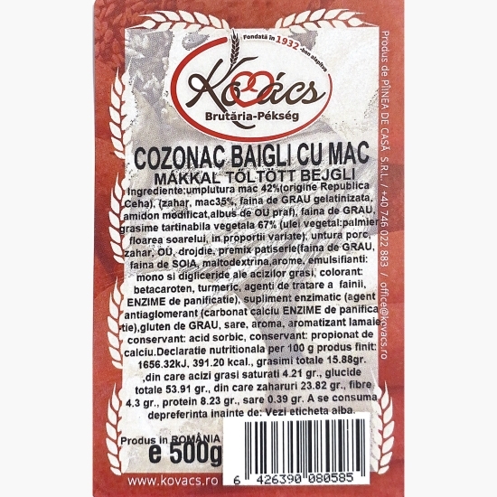 Baigli cu mac 500g