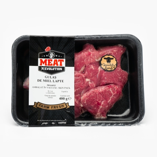Carne de miel de lapte pentru gulaș 400g