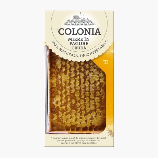 Miere de tei crudă în fagure 150g