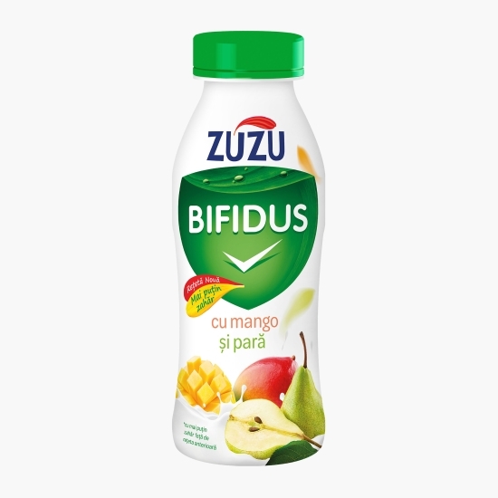 Iaurt de băut cu mango și pară 320g