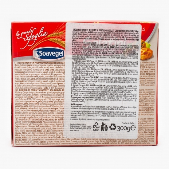 Foietaj cu diverse umpluturi 300g