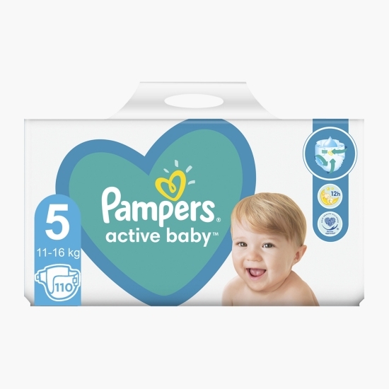 Scutece Active Baby Mega Box mărimea 5, 11-16kg, 110 buc