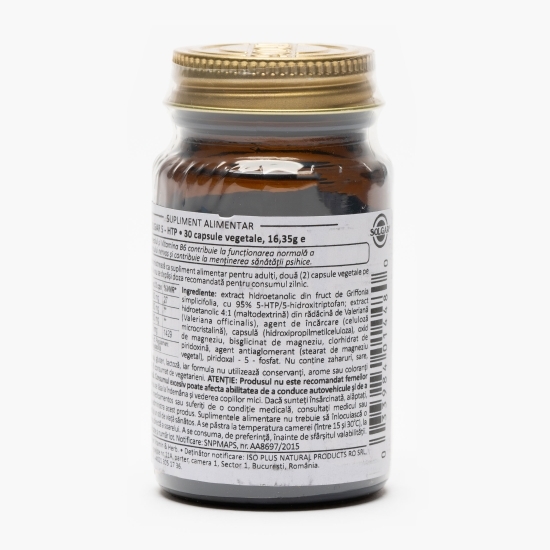 5-HTP, 30 capsule vegetale