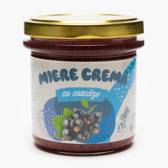 Miere cremă polifloră cu coacăze 200g