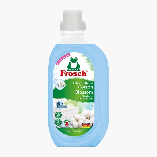 Balsam de rufe hipoalergenic Floare de bumbac, 36 spălări, 900ml