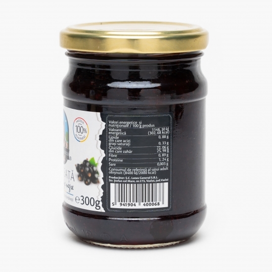 Dulceață de coacăze negre 300g