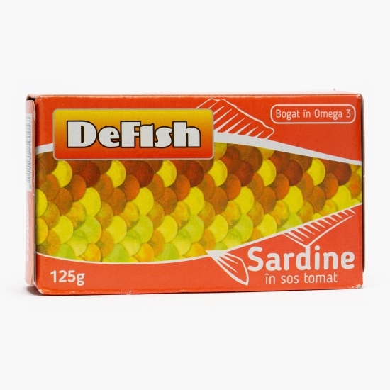 Sardine în sos tomat 125g