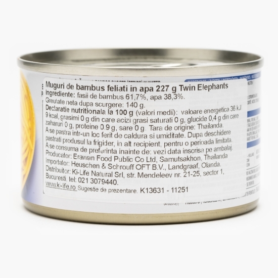 Muguri de bambus feliați în apă 227g