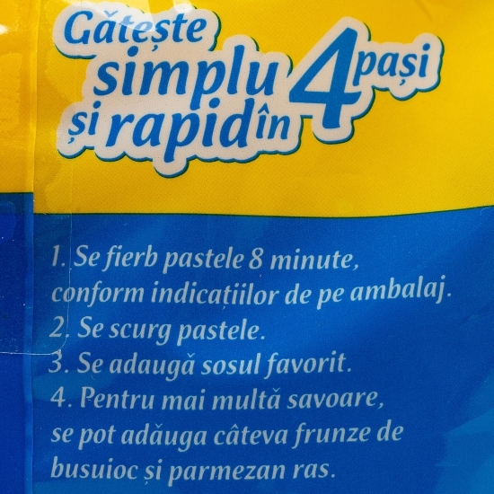 Paste Fusilli grâu dur 500g