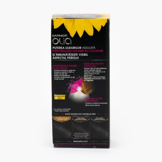 Vopsea de păr permanentă fără amoniac 1.0 Negru profund 112ml 