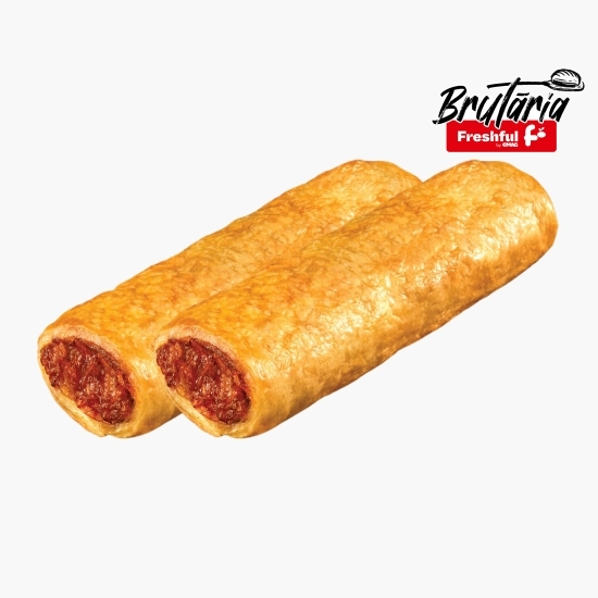 Ștrudel cu umplutură de mere cu scorțișoară, 2x120g
