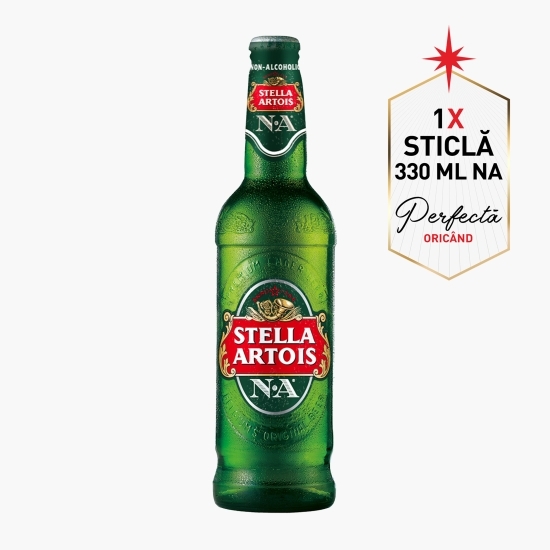 Bere blondă fără alcool sticlă 0.33l