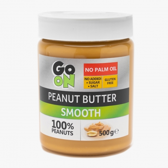 Cremă tartinabilă de arahide Smooth, fără zahăr adăugat 500g
