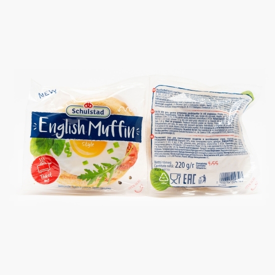 Chiflă english muffin 4x55g