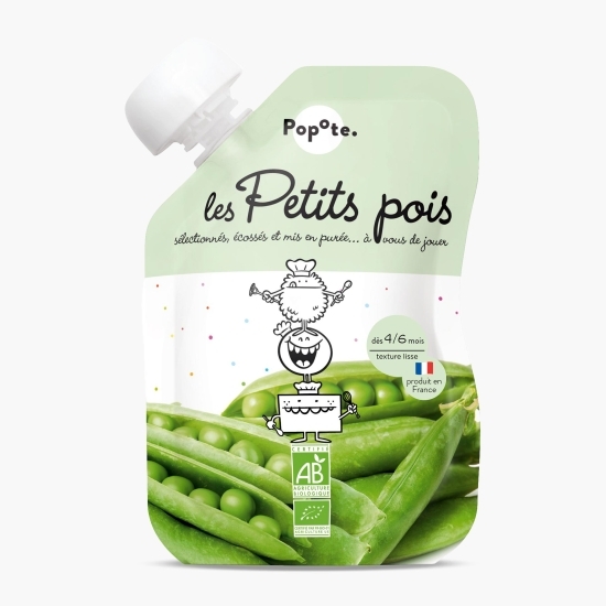 Piure eco cu 65% mazăre, +4/6 luni, 120g