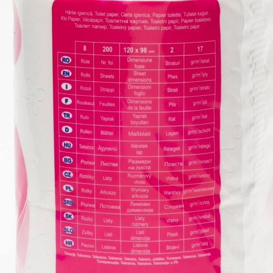 Hârtie igienică Super Soft 2 straturi 8 role