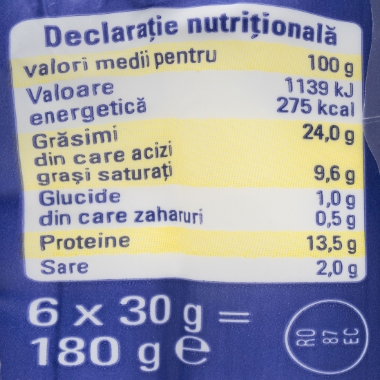 Crenvurști din carne de porc 6 buc, 180g