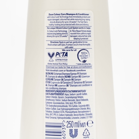 Șampon pentru păr vopsit Colour Care 0.25l