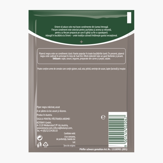 Piper negru măcinat 15g