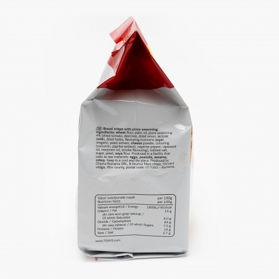 Rondele crocante cu gust de pizza 160g