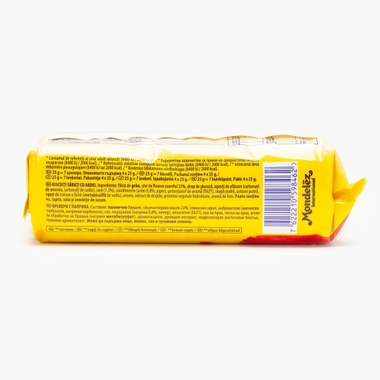 Biscuiți sărați cu paprika 100g