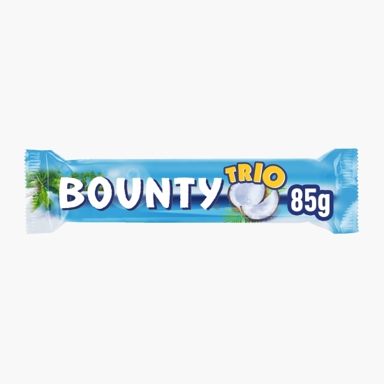 Baton cu cocos învelit în ciocolată cu lapte 85g
