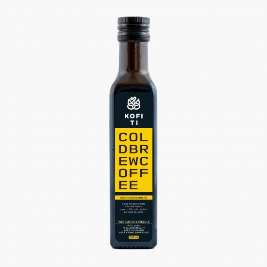Cold Brew Coffee concentrat, cafea infuzată la rece 230ml