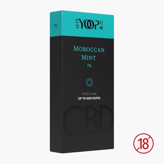 Pod Morrocan Mint 1% CBD 2ml