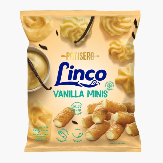 Mini rulouri cu vanilie 400g