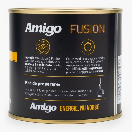 Cafea solubilă și boabe fin măcinate Fusion 90g