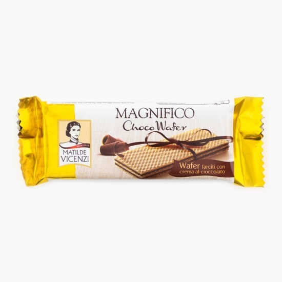 Napolitană umplută cu cremă de ciocolată 25g