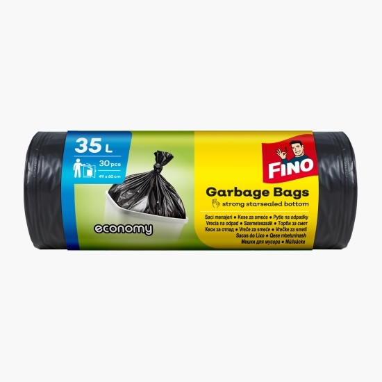 Saci menajeri Economy 35l 30 buc