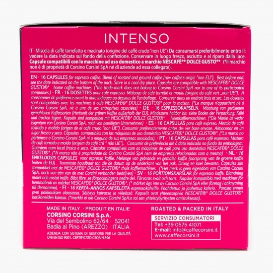 Capsule cafea Intenso 15 băuturi 112g