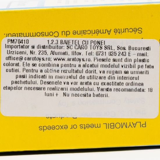 1.2.3 Băiețel cu ponei 1,5+ ani