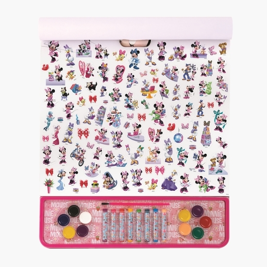 Set pentru desen Giga Block 4 în 1 Minnie, +3 ani