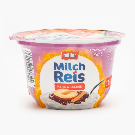 Desert orez cu lapte și prune-scorțișoară 200g