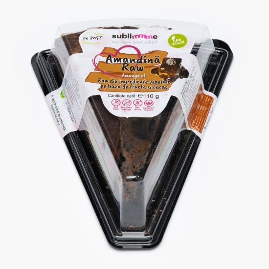 Amandină raw vegan fără gluten, fără zahăr adăugat 110g