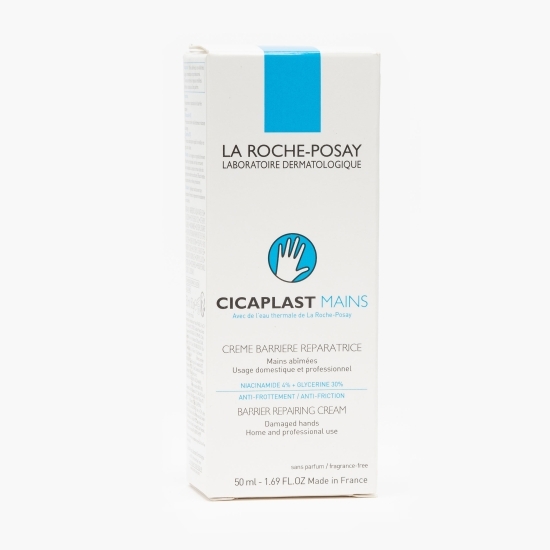 Cremă reparatoare pentru mâini cu efect de barieră Cicaplast 50ml