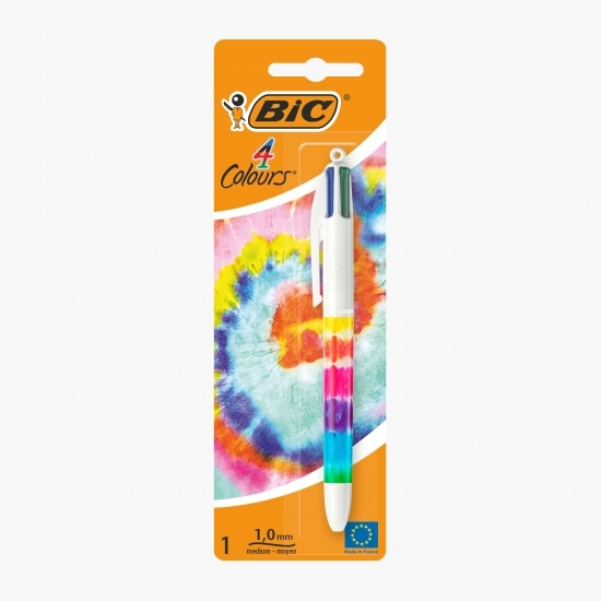 Pix 4 Colours Decors, cu model Tie Dye, cu vârf mediu de 1.0 mm , 1 bucată