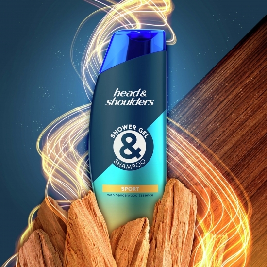 Gel de duș și șampon 3 în 1 Sport 360ml