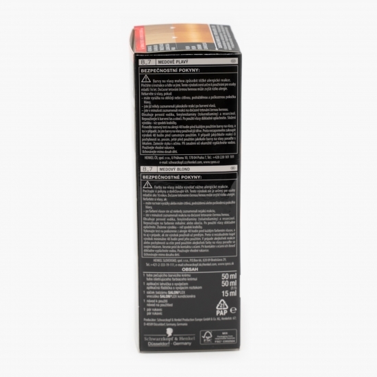 Vopsea de păr permanentă Professional Performance, 8-7 blond miere, 115ml