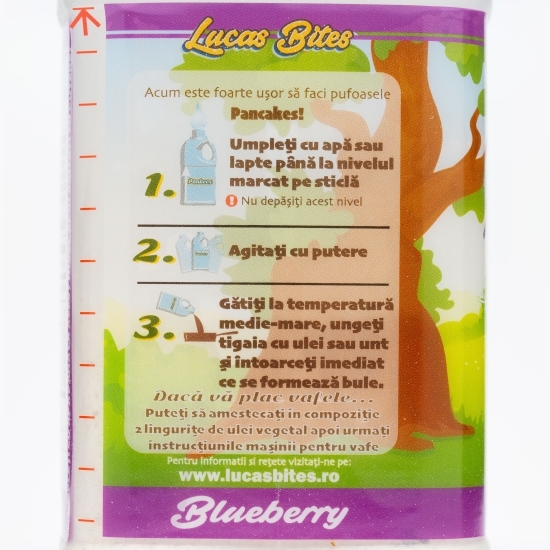 Mix pentru clătite (pancakes) și waffles cu coacăze negre, Pankees Blueberry 290g
