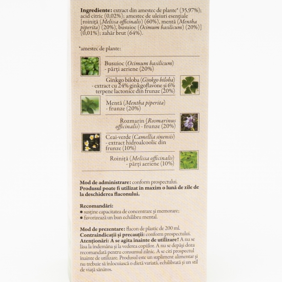 Tonic cerebral sirop 200ml