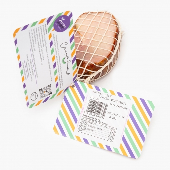 Mușchi file afumat 200g